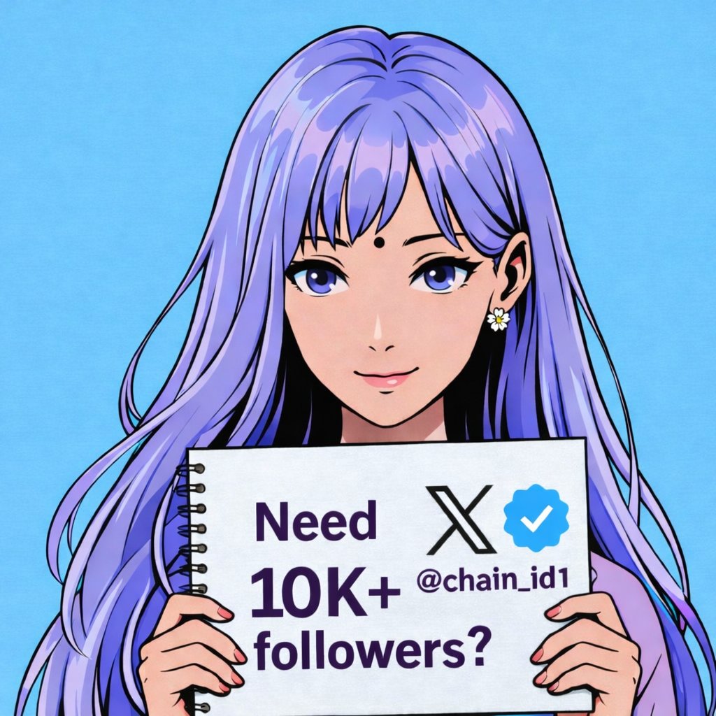 chain_id1's tweet photo. Follow for follow 👥
Support each other and grow together 🤝
Comment “Hi” and let’s connect!
I will try to support you..💞💐
#FollowForFollow #SupportEachOther #GrowTogether #XMonetization #CreatorEconomy #Growth #Chain_id #Support #Followback https://t.co/k4w6cbRjgG