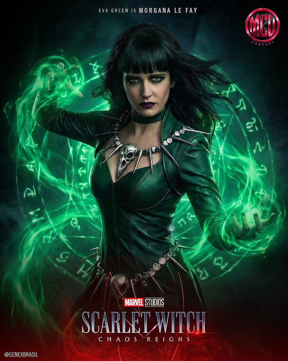 GeneXBrasil's tweet photo. SCARLET WITCH: CHAOS REIGNS - POSTER 2 https://t.co/2MqFYcySQn