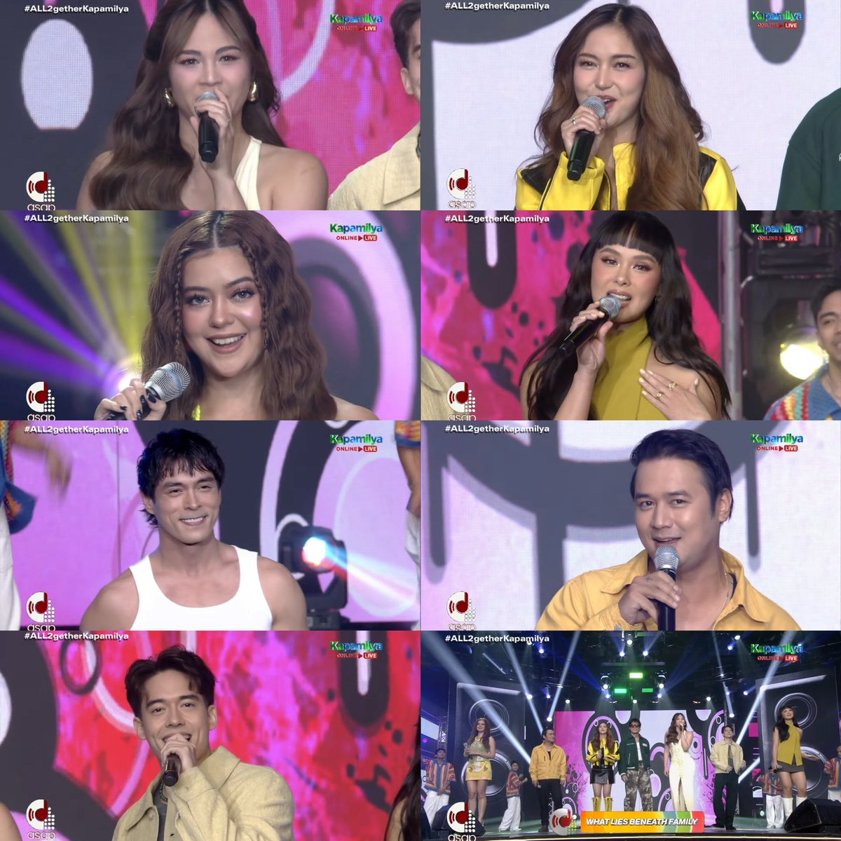 The #WhatLiesBeneath Family ❤️💚💙

#ALL2getherKapamilya