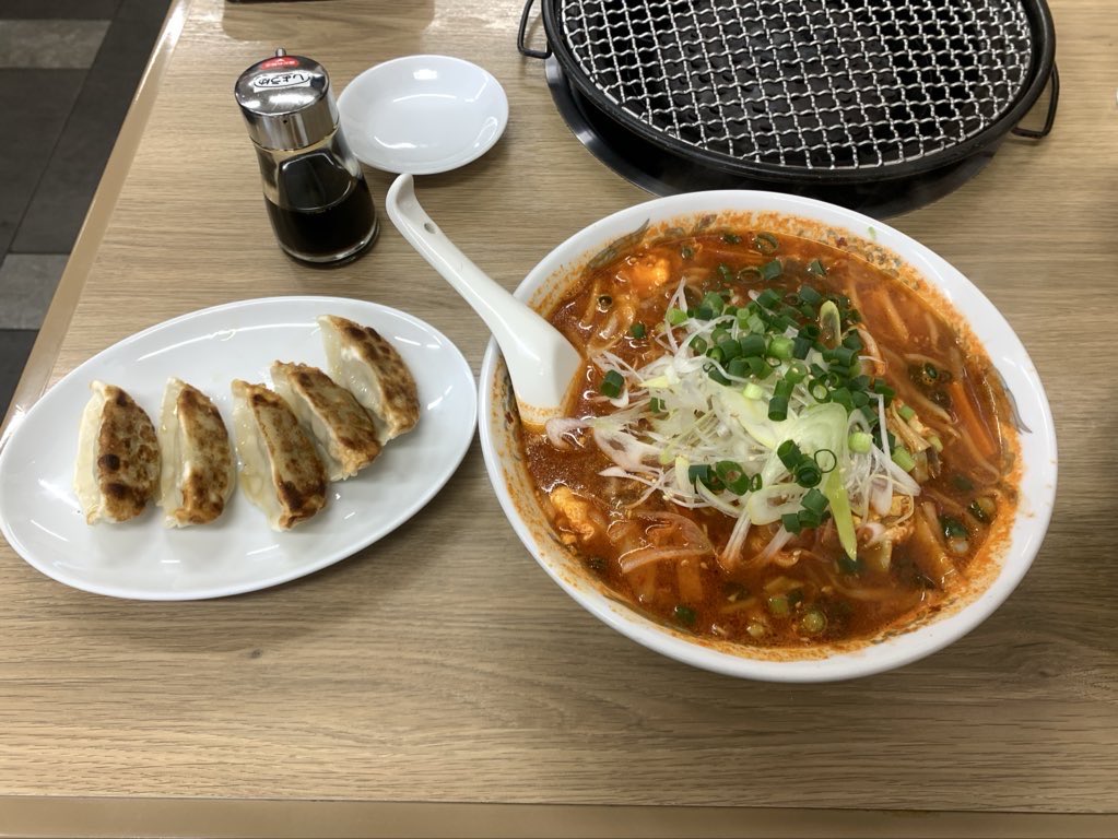 味楽苑でボッチ飯🍚
あとは家でシコるだけ！
