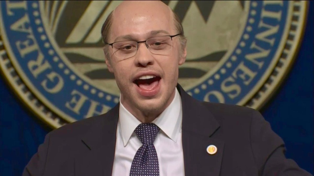 thesnlnetwork's tweet photo. Pete Davidson says Live From New York! for the 21st time, moves into a tie for 23rd place all-time #SNL #LFNY https://t.co/lsZ0erIrBX
