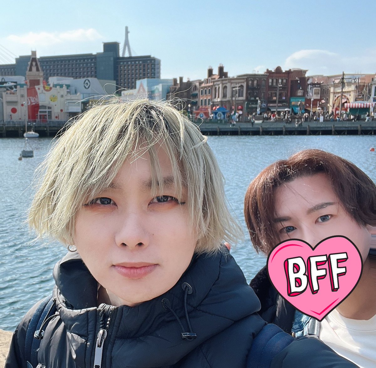 _chomosuke's tweet image. ユニバにきました！