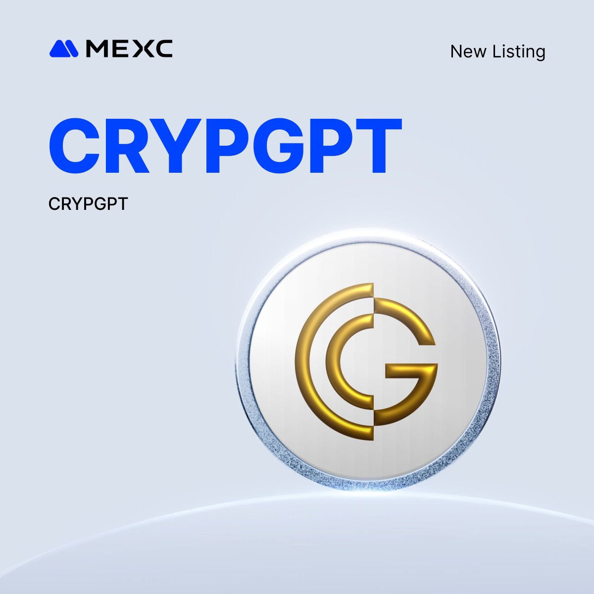 MEXC New Listing!  

‣ $CRYPGPT <a href="/crypgpt_token/">CrypGPT</a>
‣ $CRYPGPT/USDT Trading: Feb 1, 2026, 06:00 (UTC)  

Details: mexc.com/announcements/…