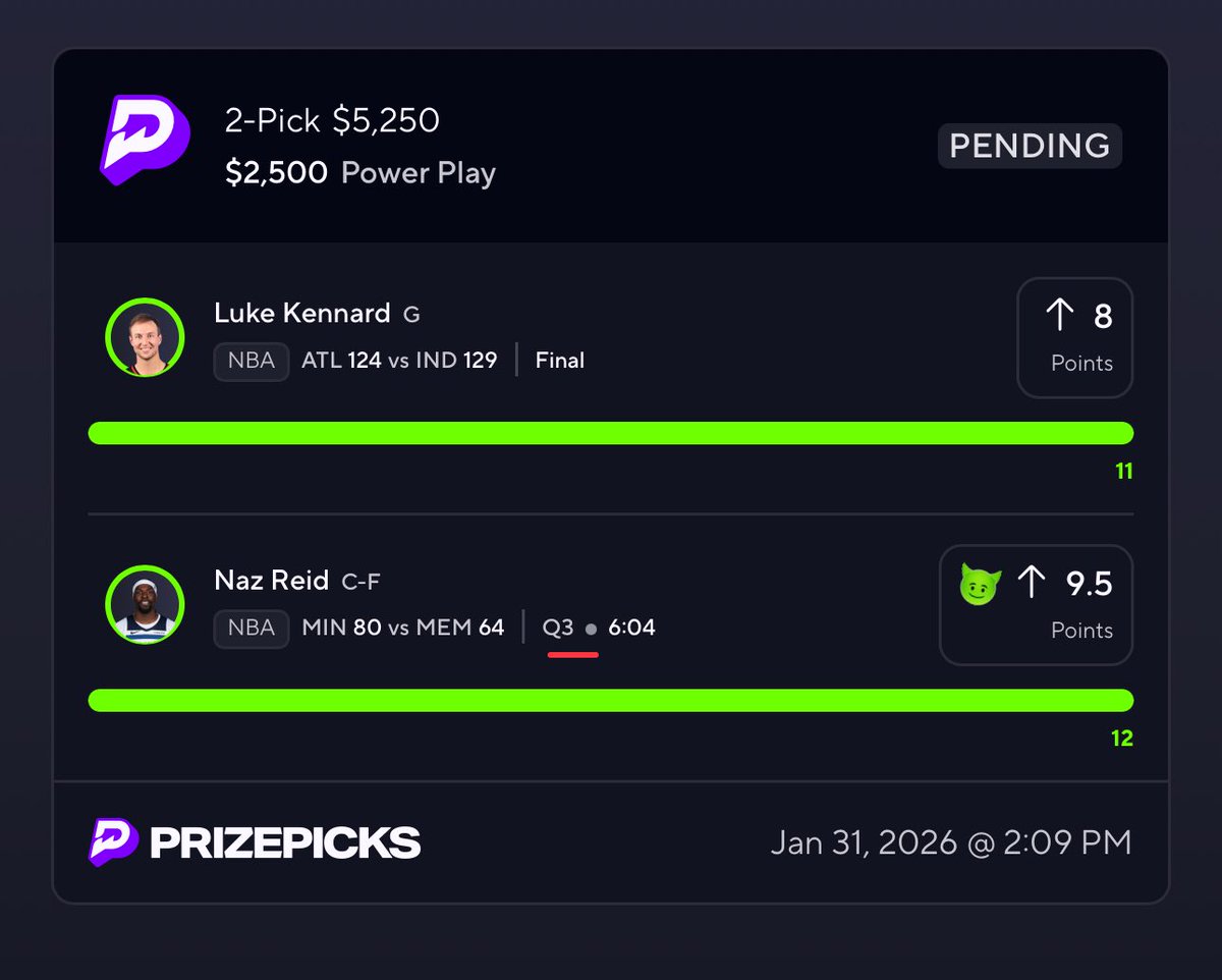 Sunday we will hit 85% of our bets at least ✅

3 day free trial - 30 spots only, grab it now 👇
 dubclub.win/r/p/pri-764zk/…