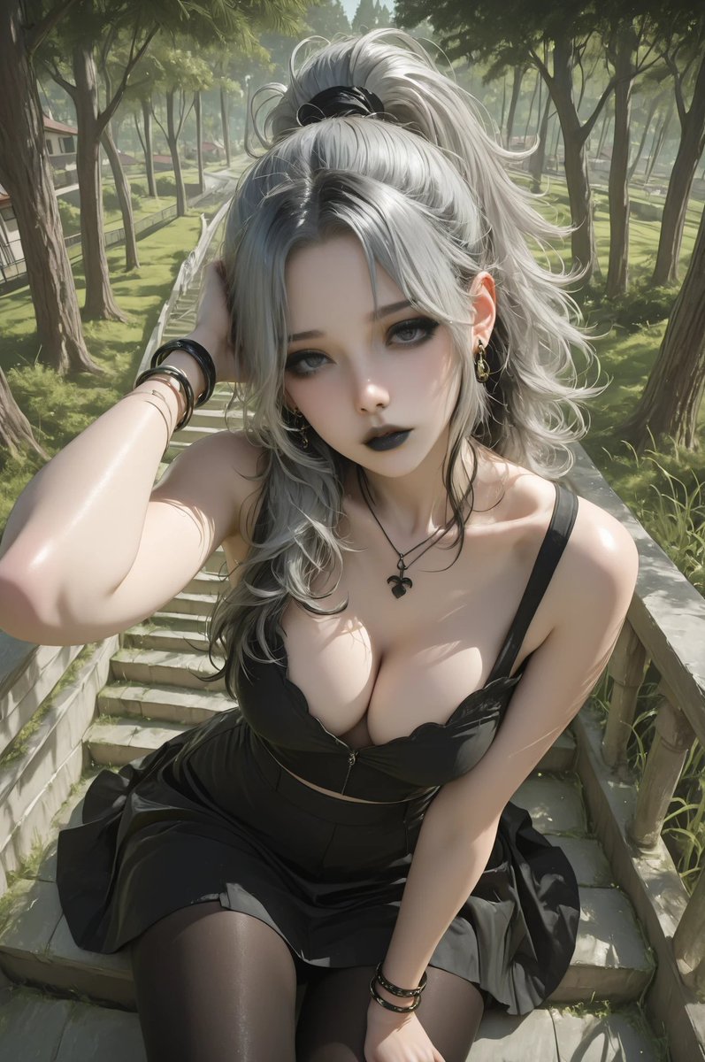 nady_cat01's tweet photo. Sexy goth girl. 
#sexy #sexygirl #gothgirl #ai https://t.co/IZ3fM3eFdJ