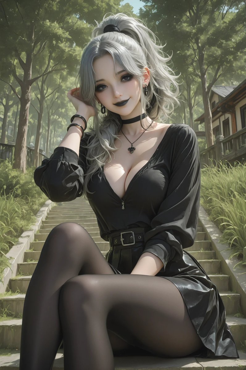 nady_cat01's tweet photo. Sexy goth girl. 
#sexy #sexygirl #gothgirl #ai https://t.co/IZ3fM3eFdJ
