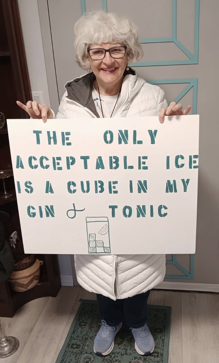 This protester nailed it… 😆