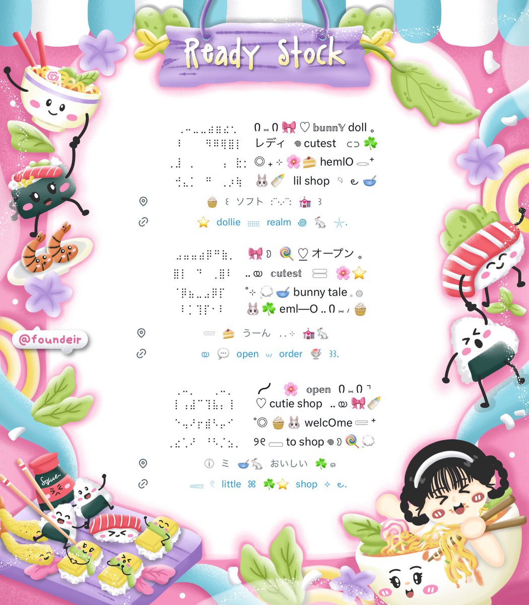 ofKathie's tweet image. ⠀
. . 𓏲 🌸  ♡︭  help retweet?  thanks  ⊹

Ი ⑅ Ი 🧸 ₊ hemlO’ sobat imut . . ◎ 🥣 kath bawain ready stock 💭 𖦹 wording bio rata tengah  ⑅ 🎀🍰 𖠗 cute and kidcore theme യ˚₊ 🍀 cek ALT for more  ៶៲៸

୨୧ 💌 ——— ꒰  IDR. 9.000  ꒱
ⓘ  #zonauang 🍦
⠀