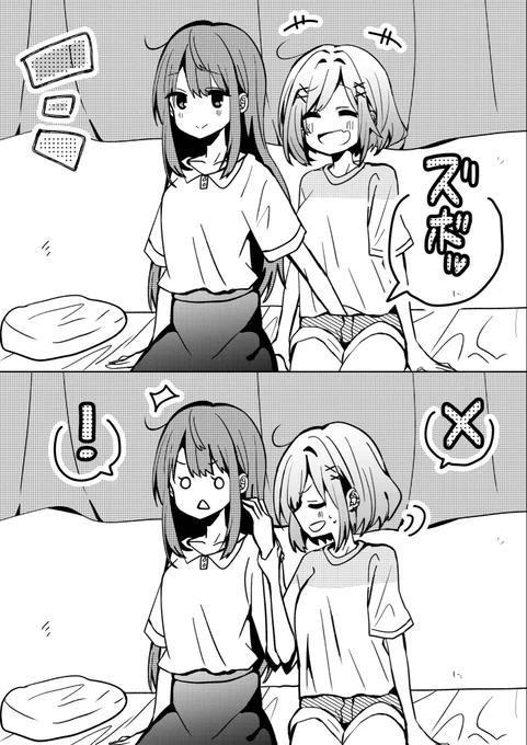可愛い百合です

#創作百合
#絵描きさんと繋がりたい 
