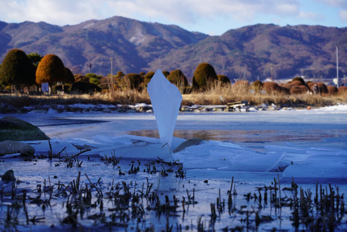 kannagi_ts's tweet image. 諏訪湖にセーブポイントできとる