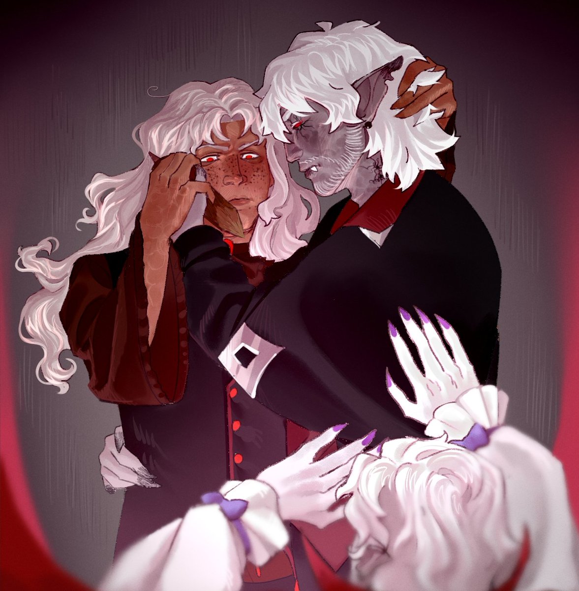 Avid gets killed, but make it more gay than angsty ahhh

#VampiresSMPfanart #vampiressmp #Lumberjack btw #pyroscythefanart #avidMCfanart #owengejuicetvfanart