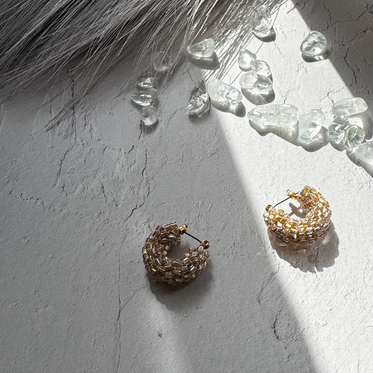 klar_accessory's tweet photo. おはようございます

新色をアップしました🪡✨
ぜひ覗いてみてください‧₊˚✧

✧minne
https://t.co/4aoK6H8bcs

✧creema
https://t.co/kdGy36awUS

そして最近、今まで作ってこなかった、
新しいかたちのアイテムを試作中です🫶
近いうちにお披露目できるよう
がんばります！ https://t.co/lVaU8RCjIW