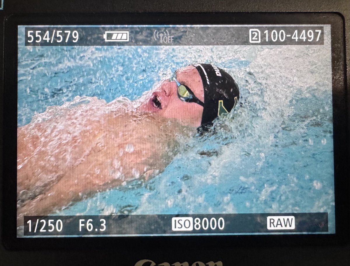 StXTigerSwim's tweet image. A view from #ChipsCam in the 100 back!!!