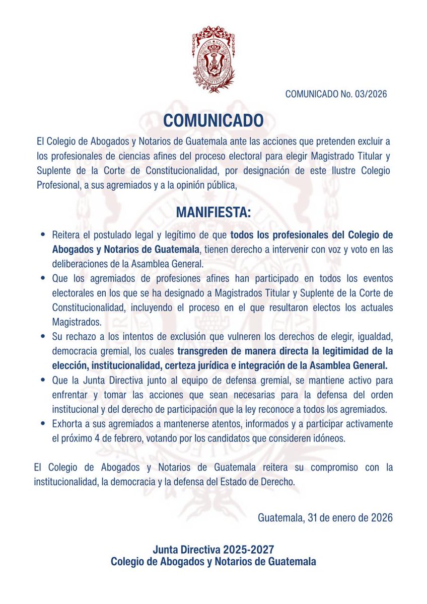 🚨COMUNICADO