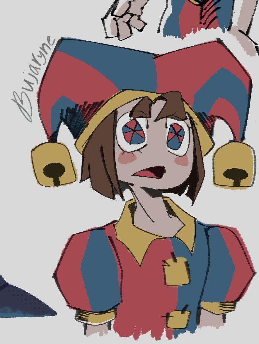 bujaryne's tweet photo. Practica con Pomni 
Creo que es mi personaje favorito de TADC

#TADC #tadcpomni #tadcfanart #Pomni https://t.co/uMTo4sdETo