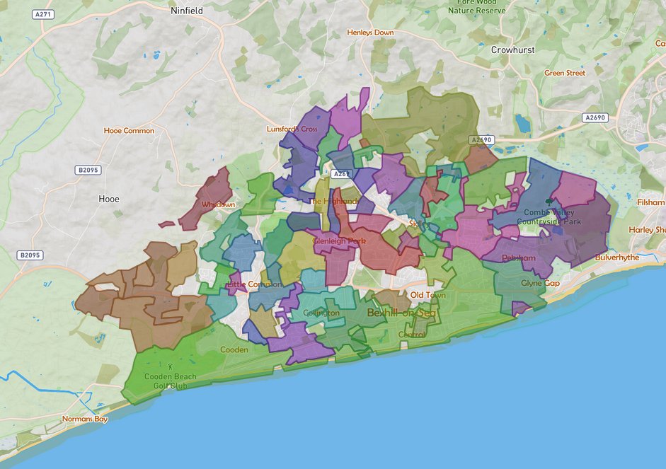BexhillOSM's tweet photo. See #Bexhill as a farming village with this interactive map of 50 farms taken from 1839. Click each farm to see who the landowners were, links to detailed historic documents and what parts still exist today.
https://t.co/nW0Umhcgab https://t.co/Pvex7nUPQh