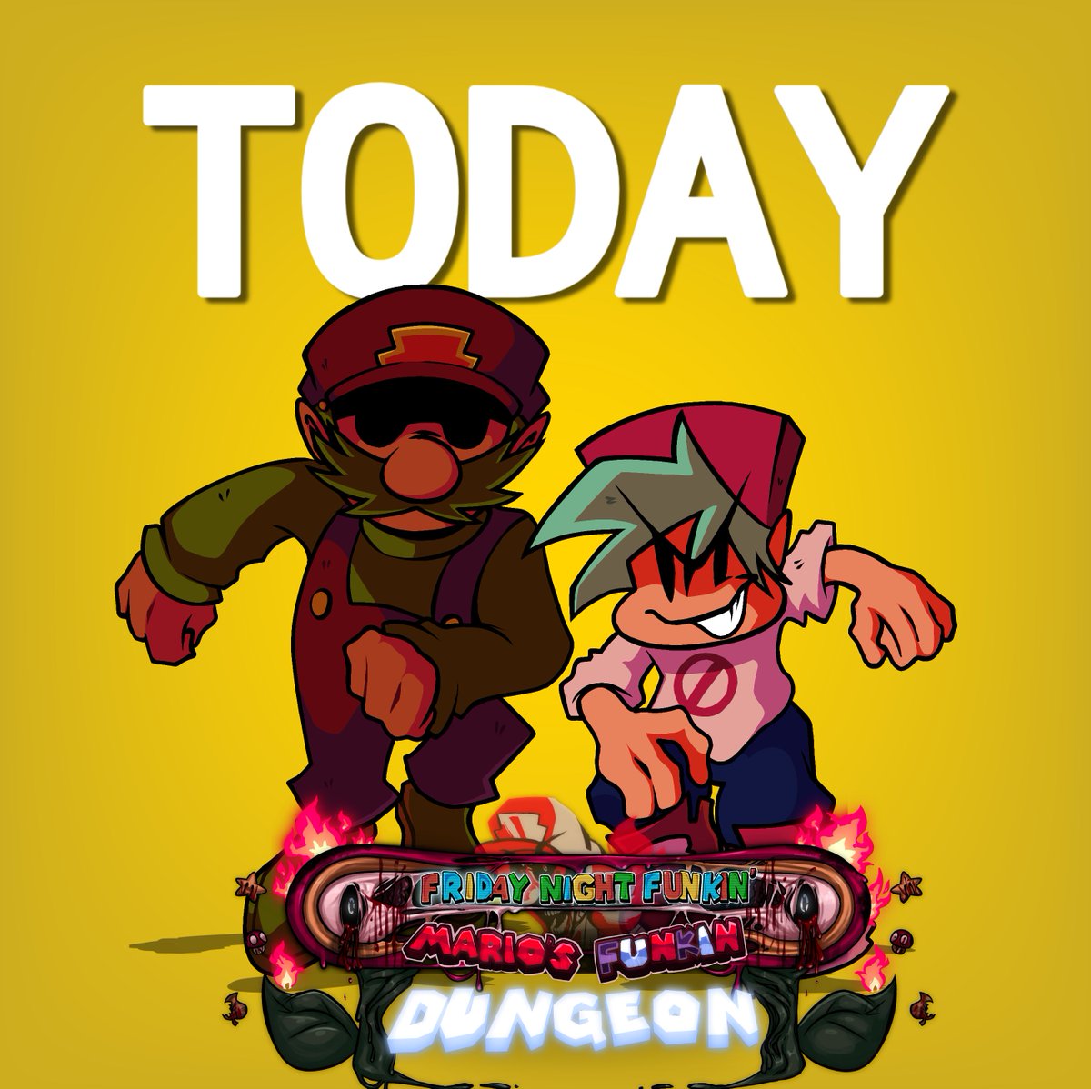 Mario's Funkin' Dungeon | DEMO OUT NOW! tweet media