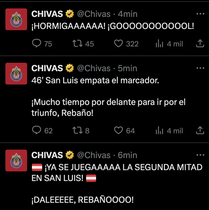 Chivas's tweet photo. 🗣️ SAQUEN EL SCREENSHOT OTRA VEZ 🔴⚪️ https://t.co/DAvT3Pq3YI