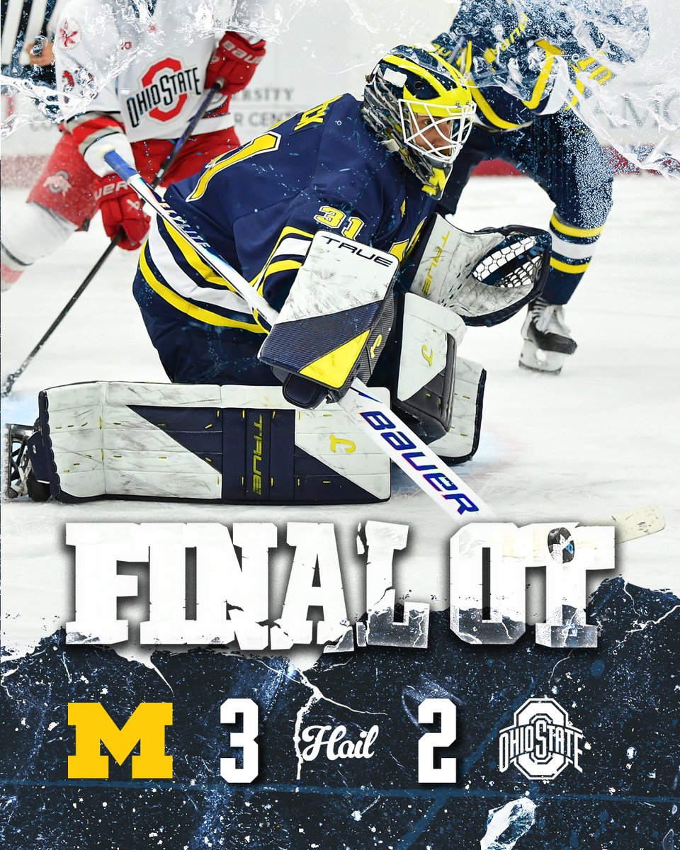 Nothing sweeter than a sweep of your rival

#GoBlue〽️