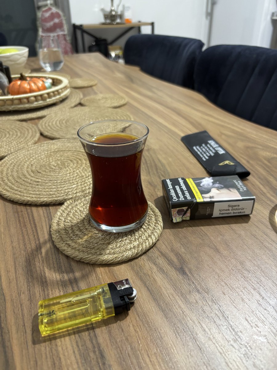 Çayı ve tütünü yaratan Allah’a hamdolsun…