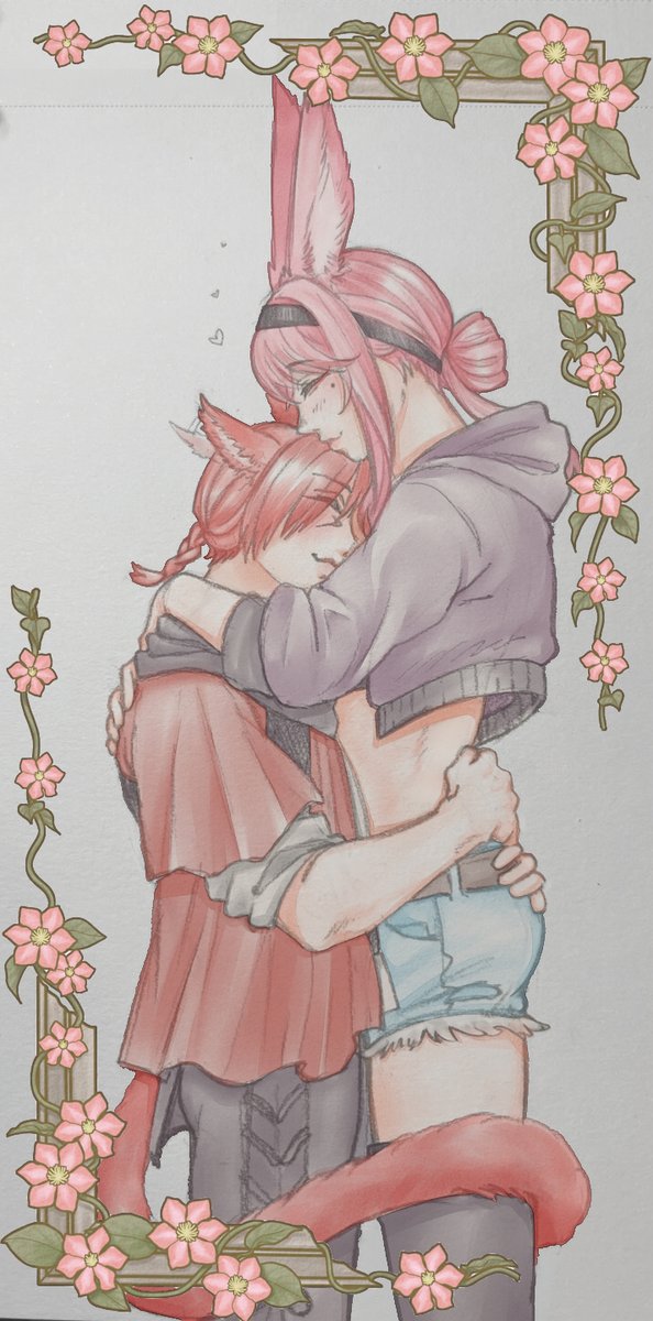 ❤️❤️
different sizes is really the best, Raha is so cute
#wolgraha