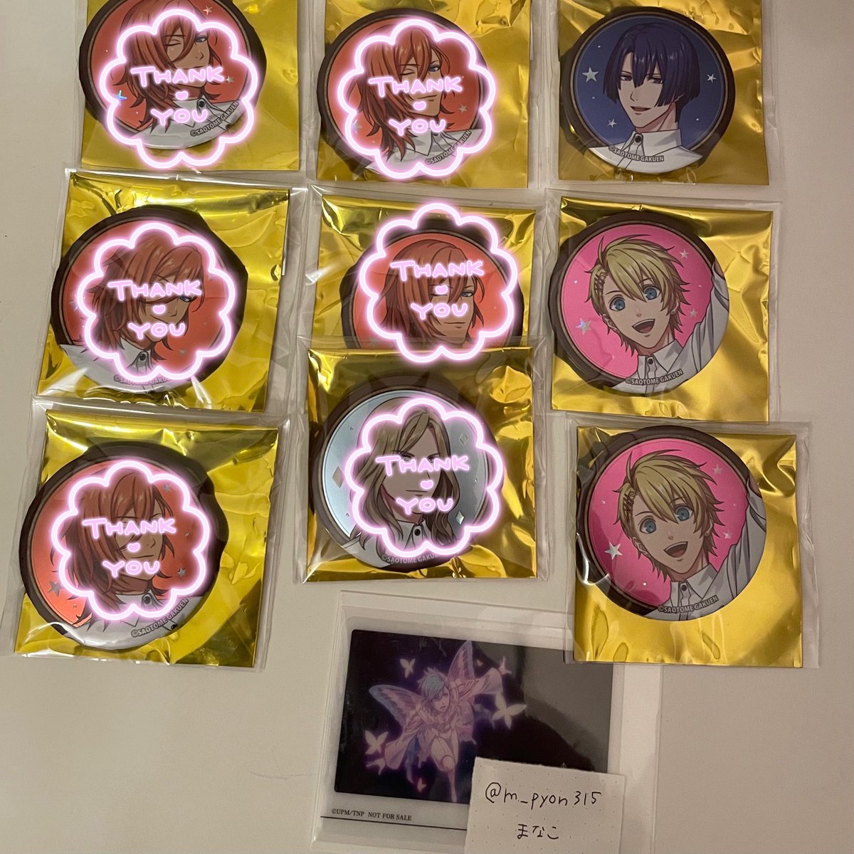 うたプリ スイパラ 缶バッジ 譲 真斗、那月7、翔2、セシル10 求 藍