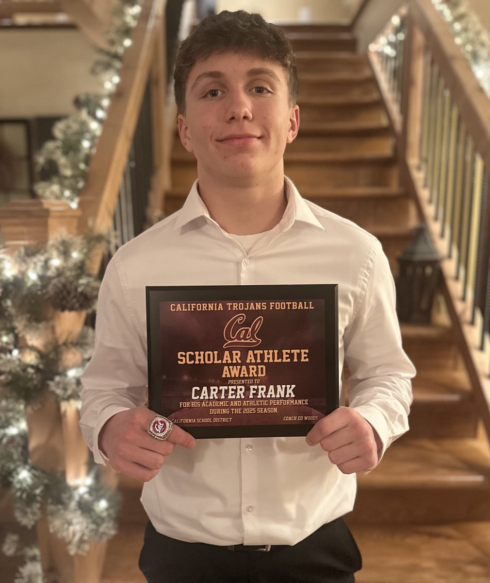 CarterFran30361's tweet photo. After a great season we got our conference champion rings! I received a scholar award, and I had the opportunity to letter as a freshman. I had also made the 700lb lifting club. I want to say thank you to all my Coach’s and Teammates for an amazing season! https://t.co/L35lR8U67Q