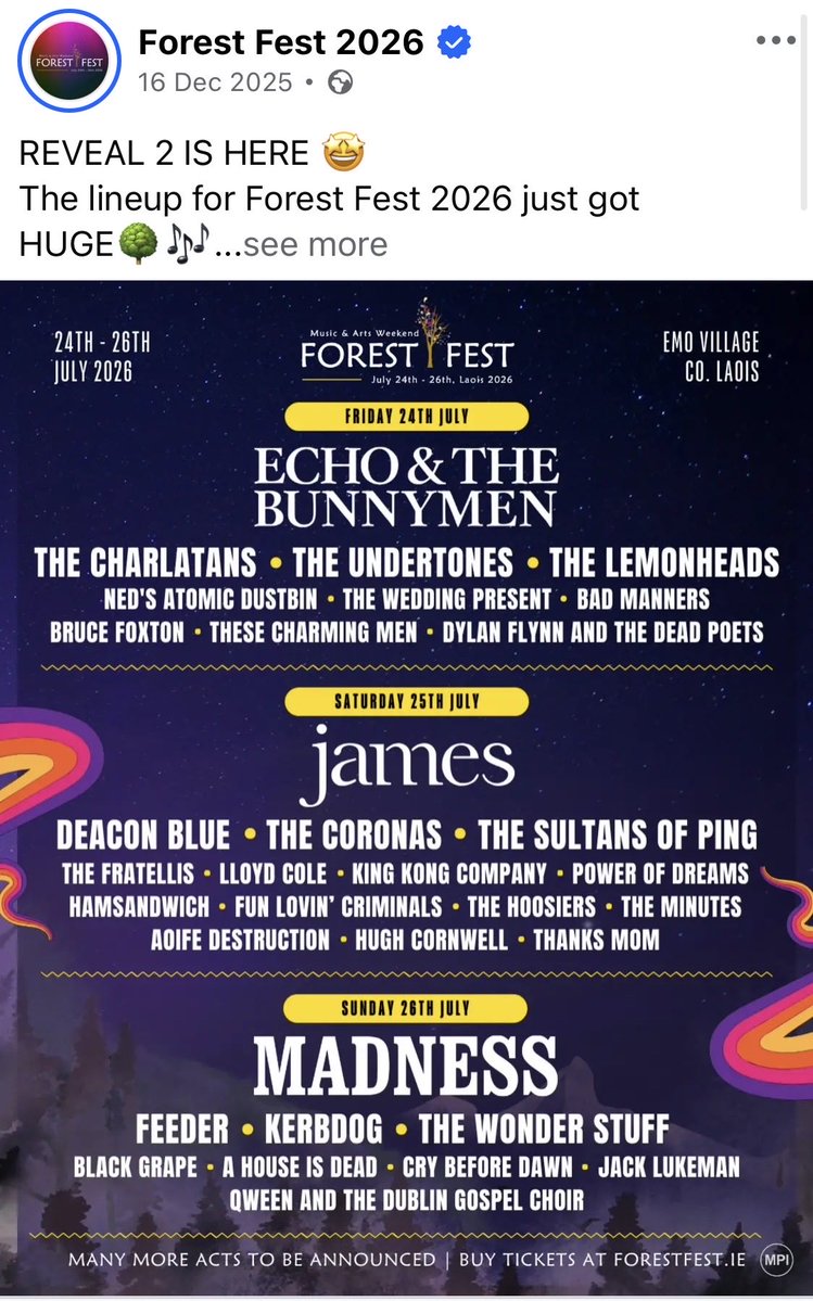 Any coming to Forest Fest ? We’re in! Would love to meet you there for a beer &amp; a chat 🙋‍♀️🌸🎉