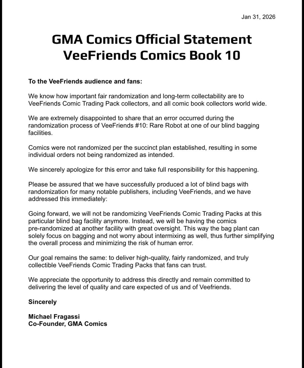 VeeFriends tweet media