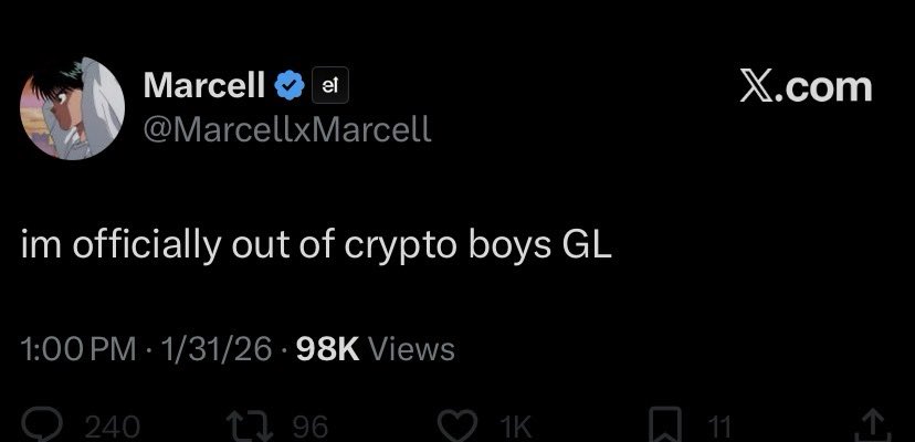 Marcell just got fully liquidated for everything