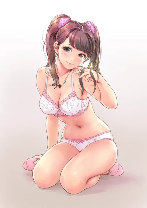 今日は特に寒い朝なのでホットなツインテール真悠さんを再掲
