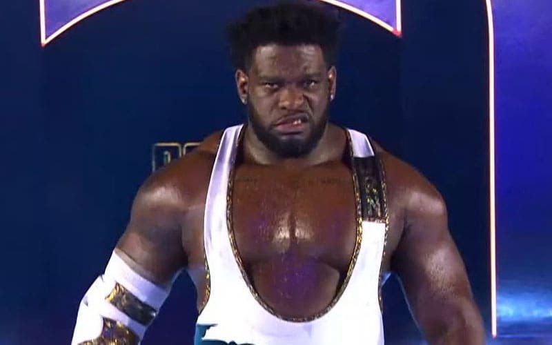 clydenical's tweet photo. @MrSantiZap It was very cool to see Powerhouse Hobbs in the Royal Rumble Match, very unfortunate that he’s gonna be stuck in the wepa verse for 6 months https://t.co/w74TpDlbez