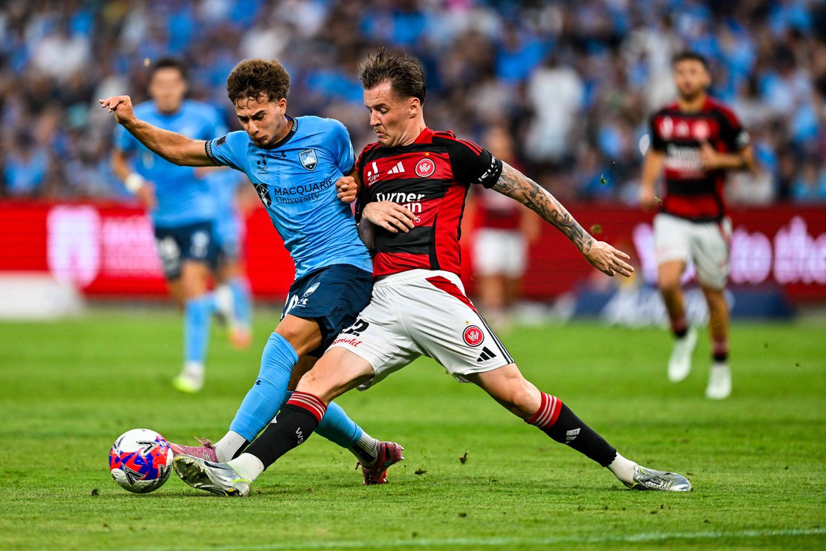 KeithMcInnes's tweet photo. 2025-26 @aleaguemen @SydneyFC  v @wswanderersfc  at @AllianzStadium in Sydney.
Sky Blues won local derby 4-1
https://t.co/9Jwi5MKuz5
@NikonAustralia Z9 &amp; Z6iii https://t.co/SmBEZwQchn