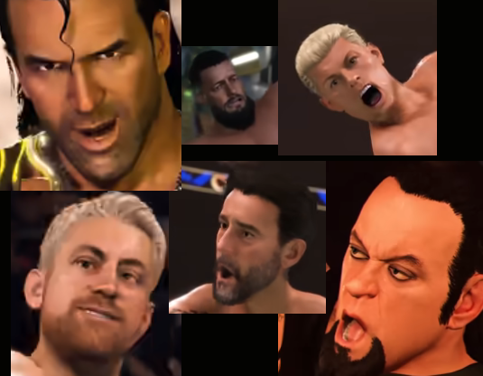 StorytellersAp2's tweet photo. @WhatCultureWWE @adamwilbourn actual screen grabs from the new 2k26 trailer... youre welcome. https://t.co/KiCduoTDp6