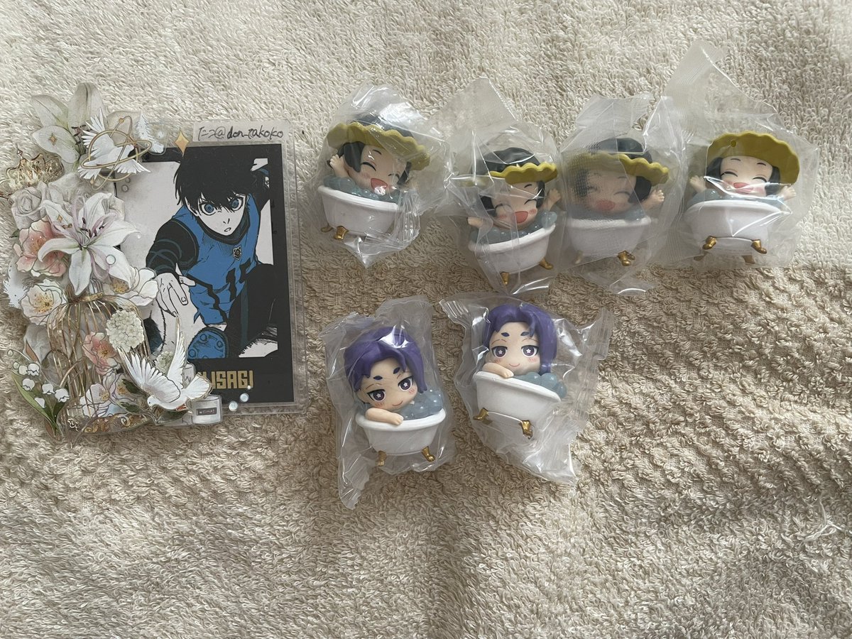 don_takoko's tweet photo. 【交換譲渡】
ブルーロック ガチャガチャ ばぶるたん

譲)蜂楽4 玲王2

求)潔or定価+送料

検索よりお気軽にお声掛けください
玲王くんは交換のみ
潔くんは買取もしております
よろしくお願いいたします(* ᴗ͈ˬᴗ͈)” https://t.co/d80FBQo04Z