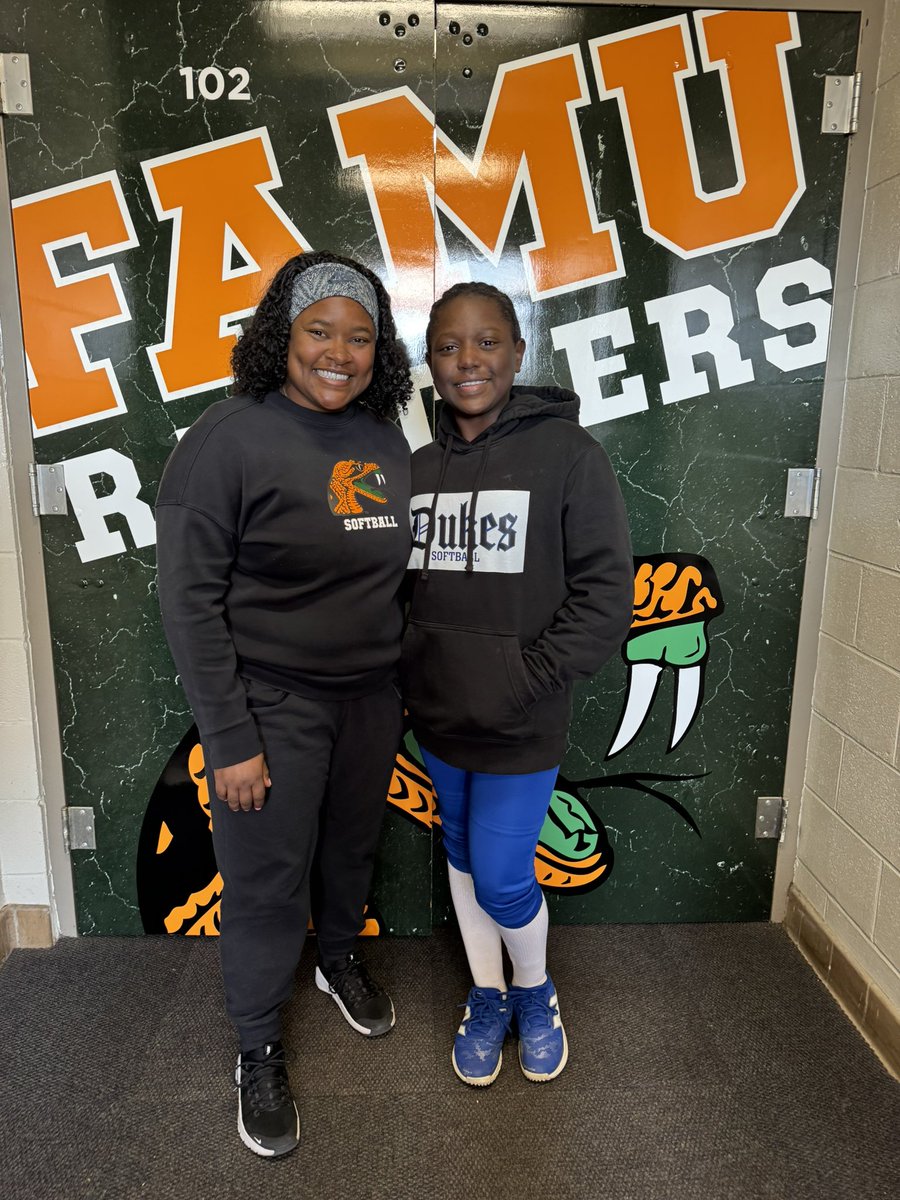 I enjoyed my camp experience at FAMU. I definitely want to thank coach Beall, and Coach Hurtado for hosting a fantastic camp. 
<a href="/bbeall0628/">Brittany Scott Beall</a> <a href="/JessMargarita/">Coach Jess Hurtado</a> 
<a href="/DukesFlowers/">Lady Dukes National 14u - Flowers/Lamar</a>