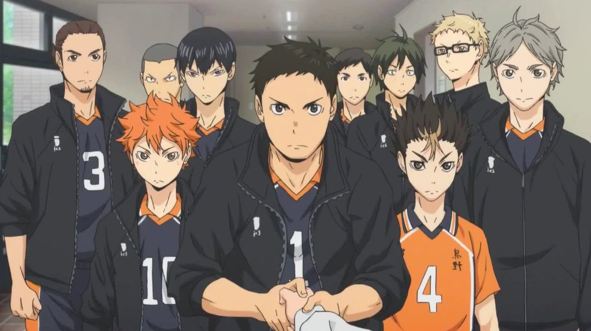 quicknfiery's tweet photo. Great cinematography of the matches (from S1-S3 so far), great OST (Yuki Hayashi and Asami Tachibana lomls) and enjoyable characters!
I was surprised at how the main supporting cast continue to get development throughout the show. 
Not just the main duo (Kageyama and Hinata) https://t.co/15jKtz3u3f