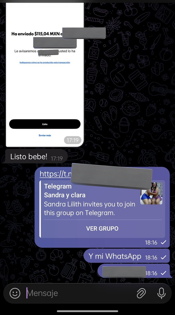 Bienvenido al  grupo de telegram  de mi mamá y mio  muchas gracias por la confianza se están uniendo de todos los países ❤️🧎🏻‍♀️🎁📩
