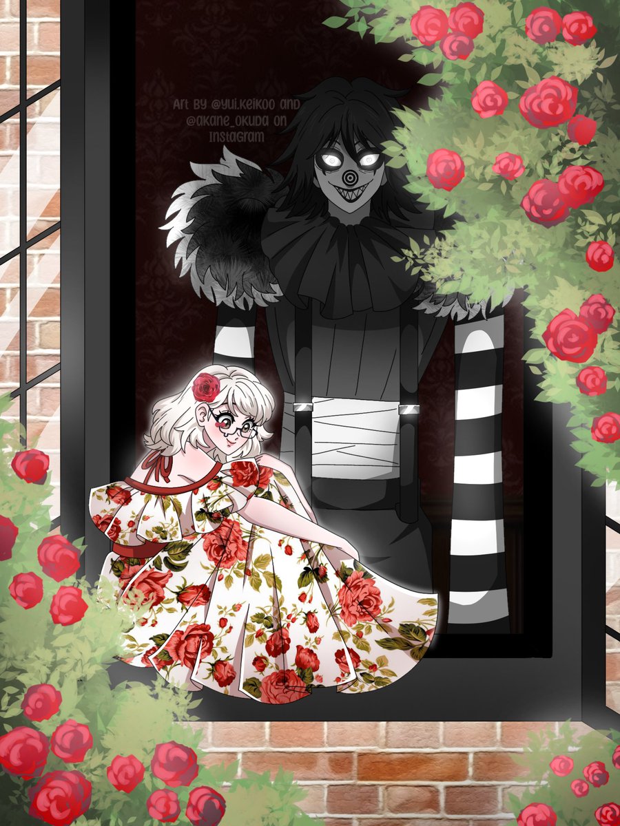 While there's no opm oc x canon post, I'll leave them here😌🍒🃏

#creepypasta #Ocxcanon #laughingjack