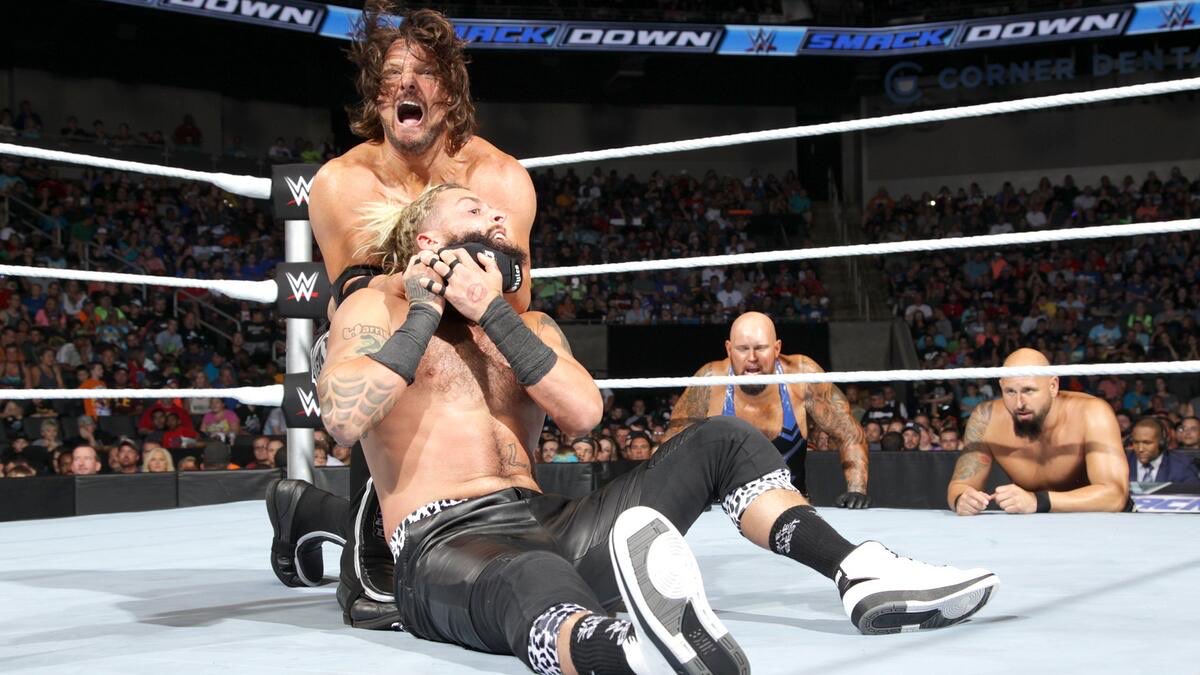 real1's tweet image. AJ’s a helluva rassler, a good man, and a great father. Anybody who shared a locker room let a lone a ring can learn from him. Thanks bud, 🫡.