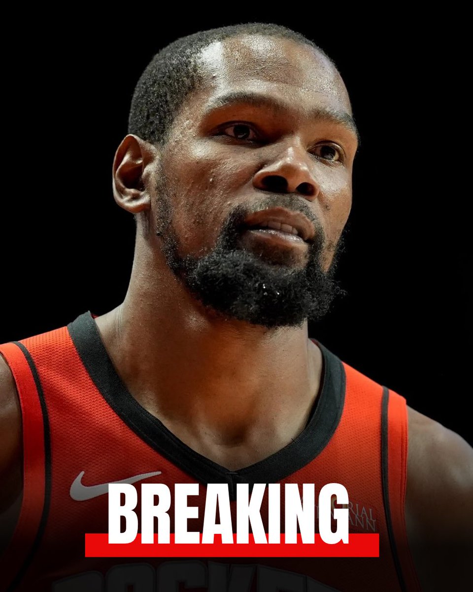 BREAKING: Rockets forward Kevin Durant has tested positive for Marijuana.

More details are expected.