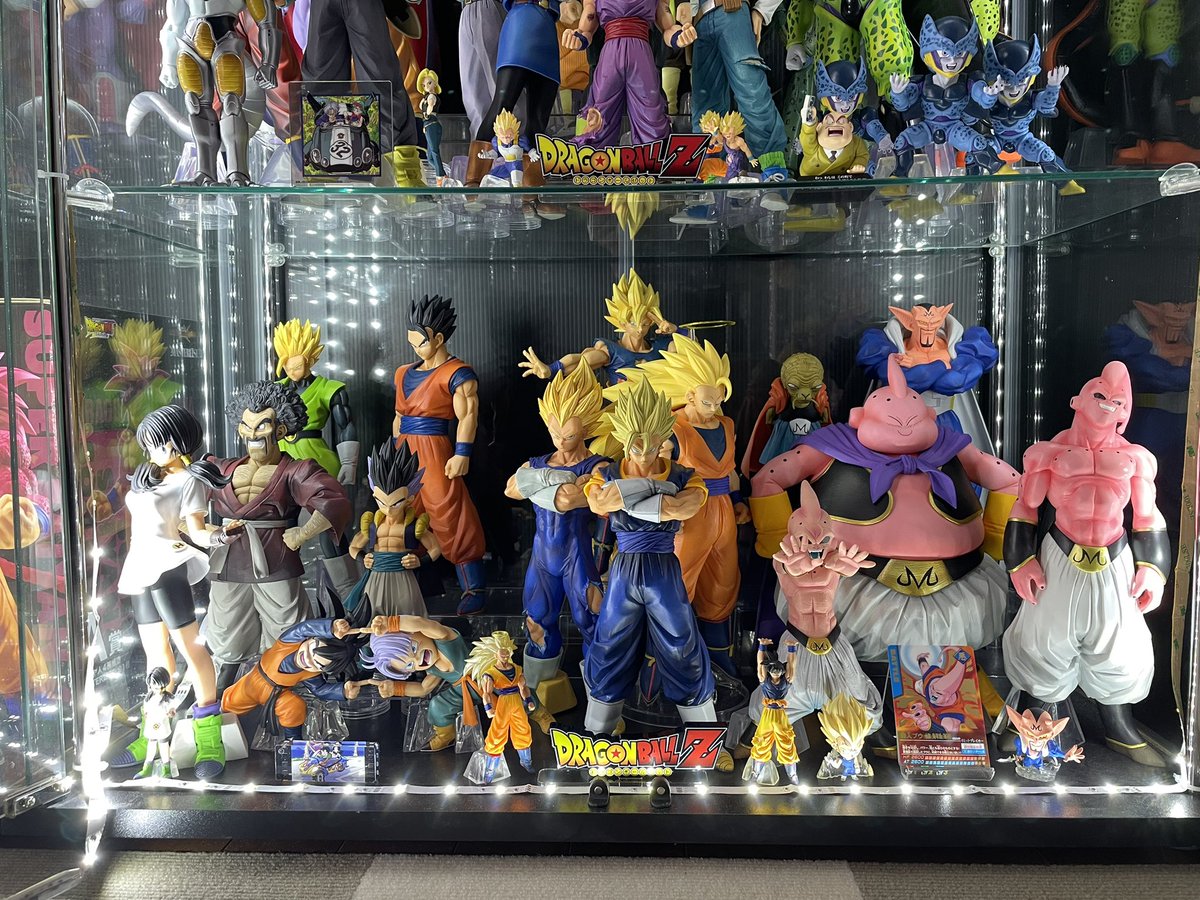 魔人ブウ編ディスプレイが完成しました‼︎ 一番くじ ドラゴンボール