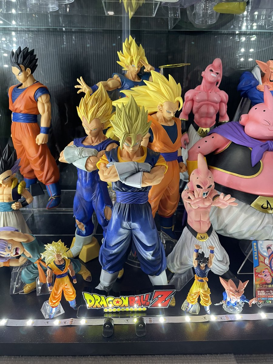 魔人ブウ編ディスプレイが完成しました‼︎ 一番くじ ドラゴンボール