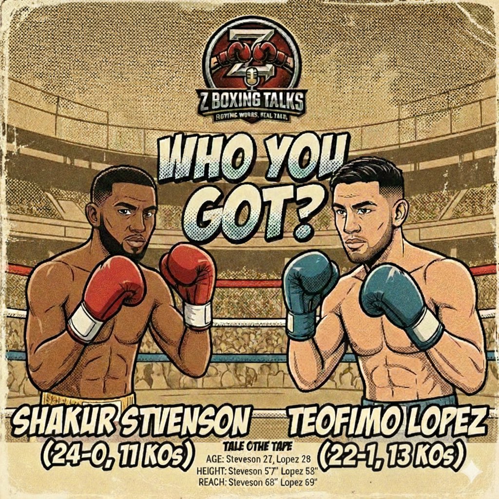 ZBoxingTalks's tweet image. Boxing fans, #Ring6 is here!

Give us your pick!
