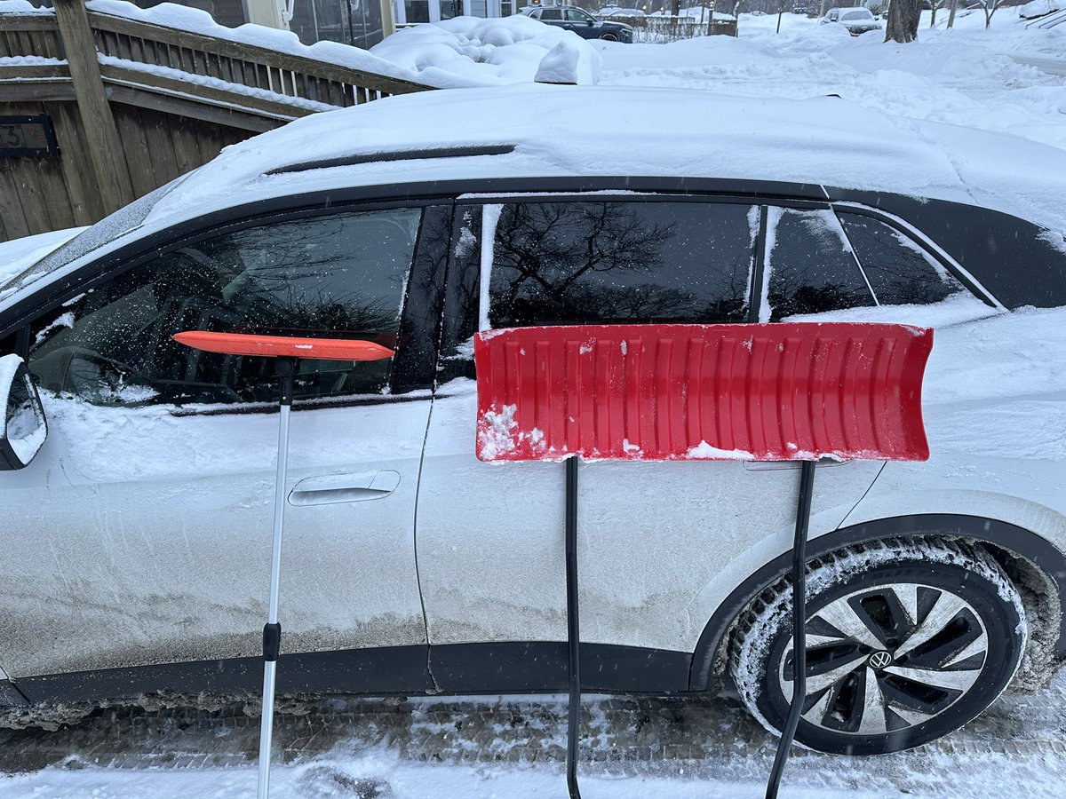 When you live in the snowiest city in America, you need big boy snow tools!