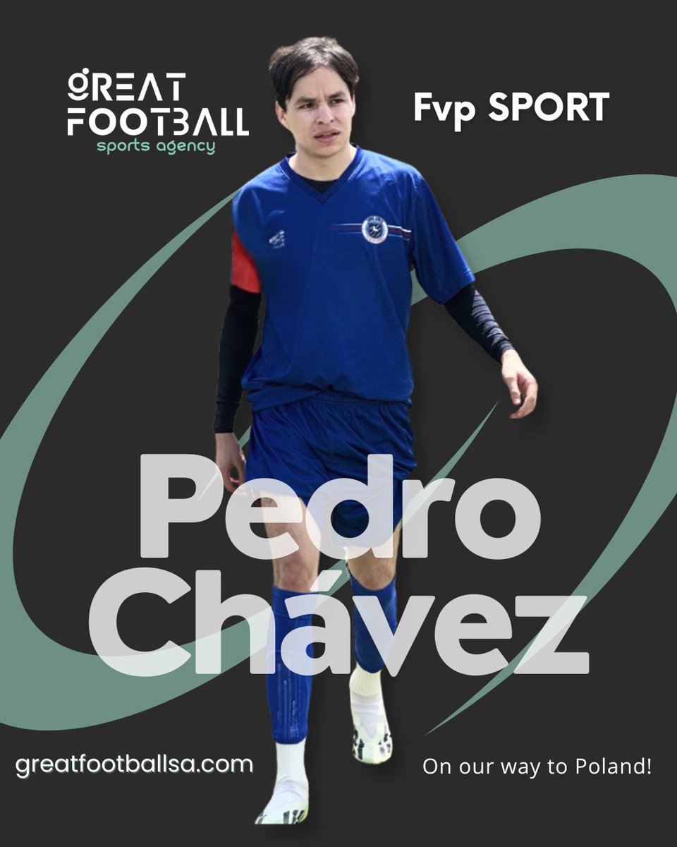 JFLOREN's tweet photo. Proud
Representing Pedro Chávez on his
 Leap to Europe!
This is your moment, champion! Trust your game… and give it everything in Poland! 🇵🇱⚽
 All in for the very top.
#PedroChávez #MexicanTalent
#OnTheWayToPoland #TorosAzules
#MexicanFootball https://t.co/c9gMWv1cpe