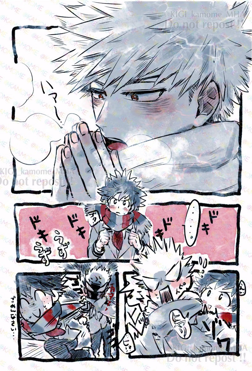 KIGI_kamome_MHA's tweet image. ワンドロ出勝
寒い日とマフラー🧣