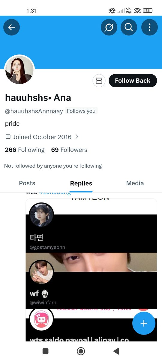 themooooon08's tweet photo. Scammer alert ❗
@hauuhshsAnnnaay
ShopeePay / Bank Account: +628973232198
Name: Arina Kirana
Selling IU 9th FM pc and Scammed total of IDR 3,200,000!  Not replying msg since then. Pls refund! 
Uaena, If see this, please help me  retweet 🙏tqsm
#IU @UAENAJATIM @UaenaJakarta https://t.co/5K2vgYOpM9
