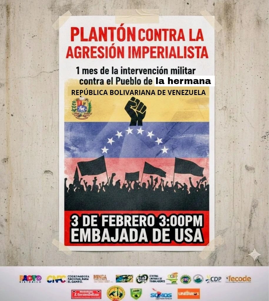 #ColombiaSoberana
#VenezuelaSoberana
#CubaSoberana
#LatinoAmericaSoberana

Colombia se levanta en defensa del Presidente <a href="/petrogustavo/">Gustavo Petro</a> al no ser ningún narcotraficante; la libertad de <a href="/NicolasMaduro/">Nicolás Maduro</a> y en contra de las agresiones yankees a <a href="/PresidenciaCuba/">Presidencia Cuba 🇨🇺</a>

NO A LA DOCTRINA MONROE