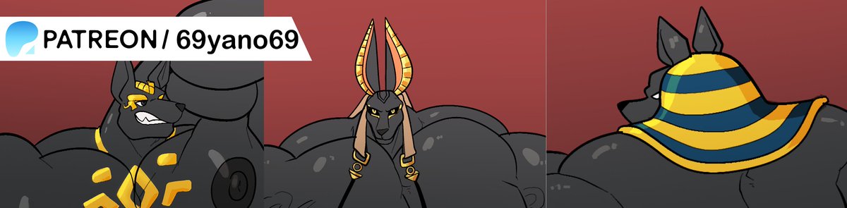 I hope you guys like any iterations of Anubis as much as I do, because you're getting three of them on P site! :D